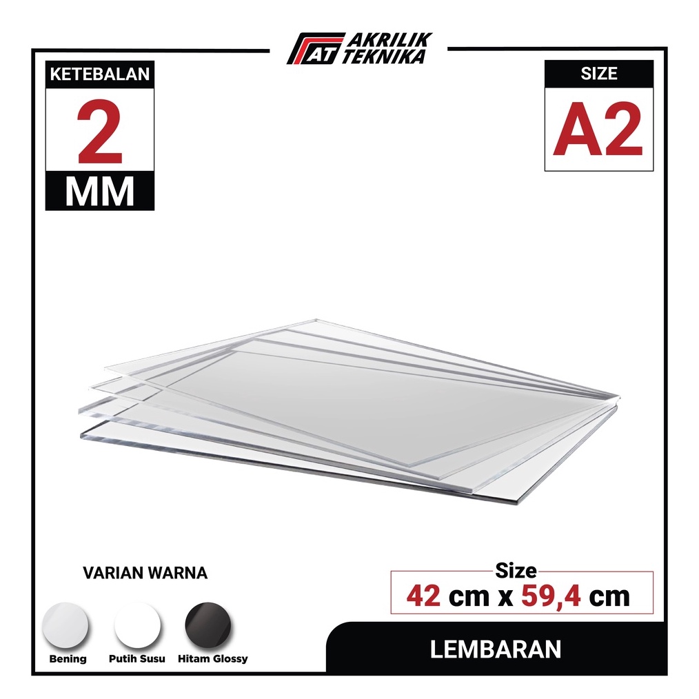 

Ready Stok LEMBARAN AKRILIK A2 2MM ACRYLIC GROSIR BERKUALITAS serbuuu !
