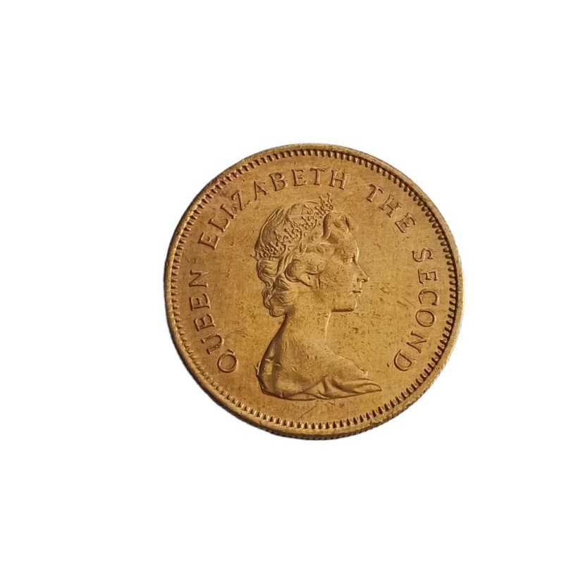 Koin asing Hongkong 50 cents 1978