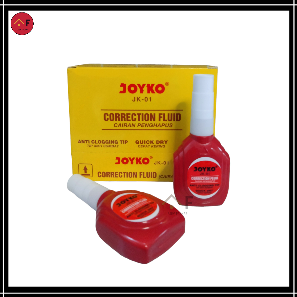 

Tipex Cair JK-01 | Tipex Cair Correction Fluid Pen Joyko JK-01