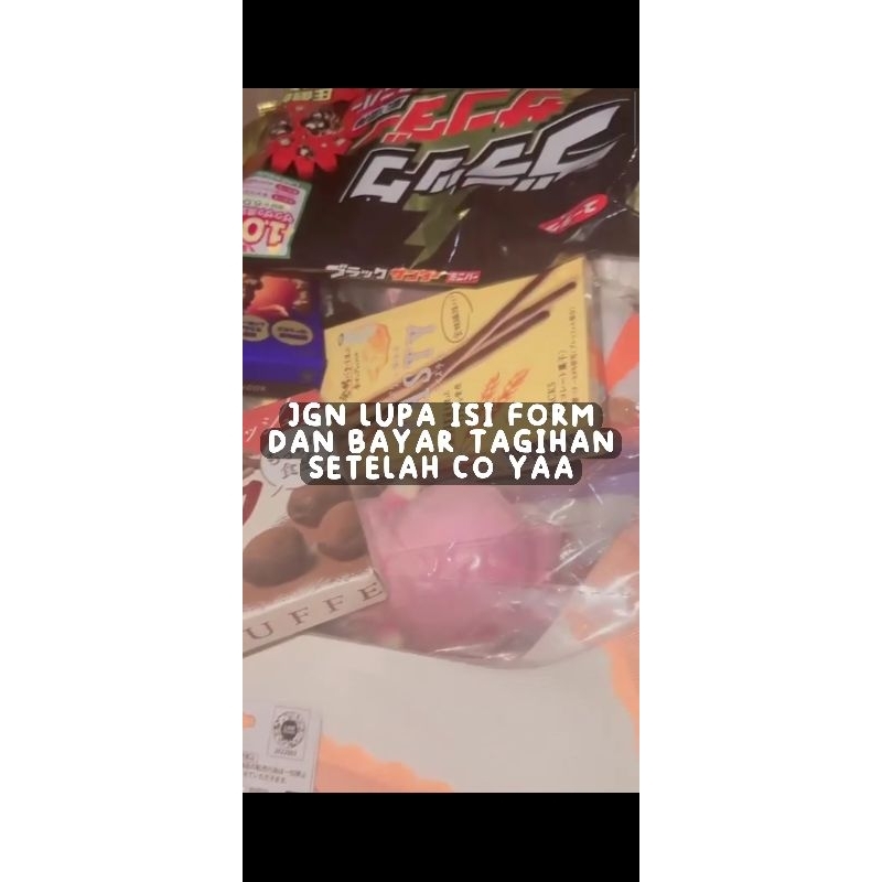 TAMBAHAN BERAT WAREHOUSE JEPANG 1KG nom besar