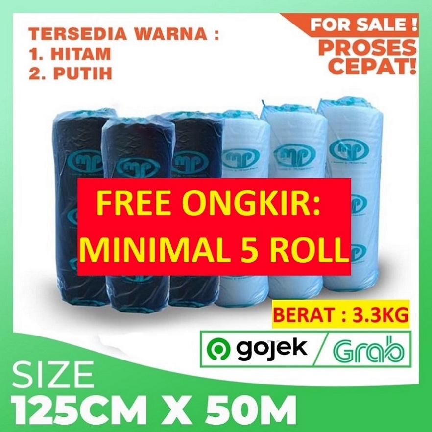 

12.12 SALE Bubble Wrap Roll 125cm x 50 meter serbuuu !