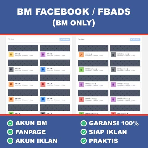 Akun Business Manager Facebook / FBADS [Only BM]