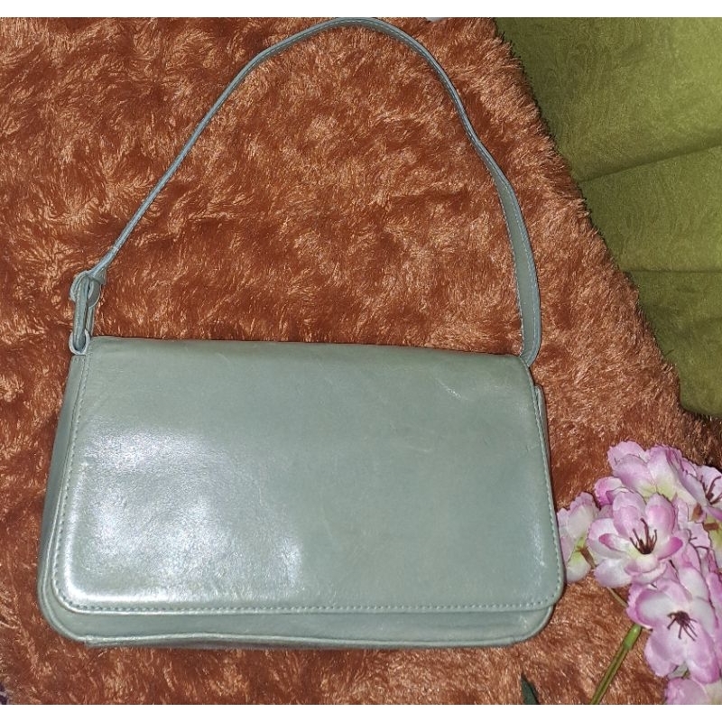 Authentic F0ssil Shoulder Bag Vintage Simple Tas Ketek Preloved Seken Bekas