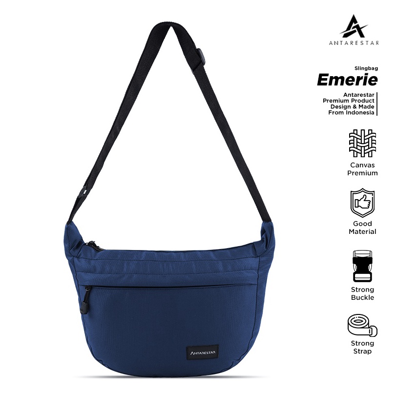 Original ANTARESTAR Official - Tas Selempang Emerie Tas Slempang Wanita Sporty Outdoor Waist Bag gro