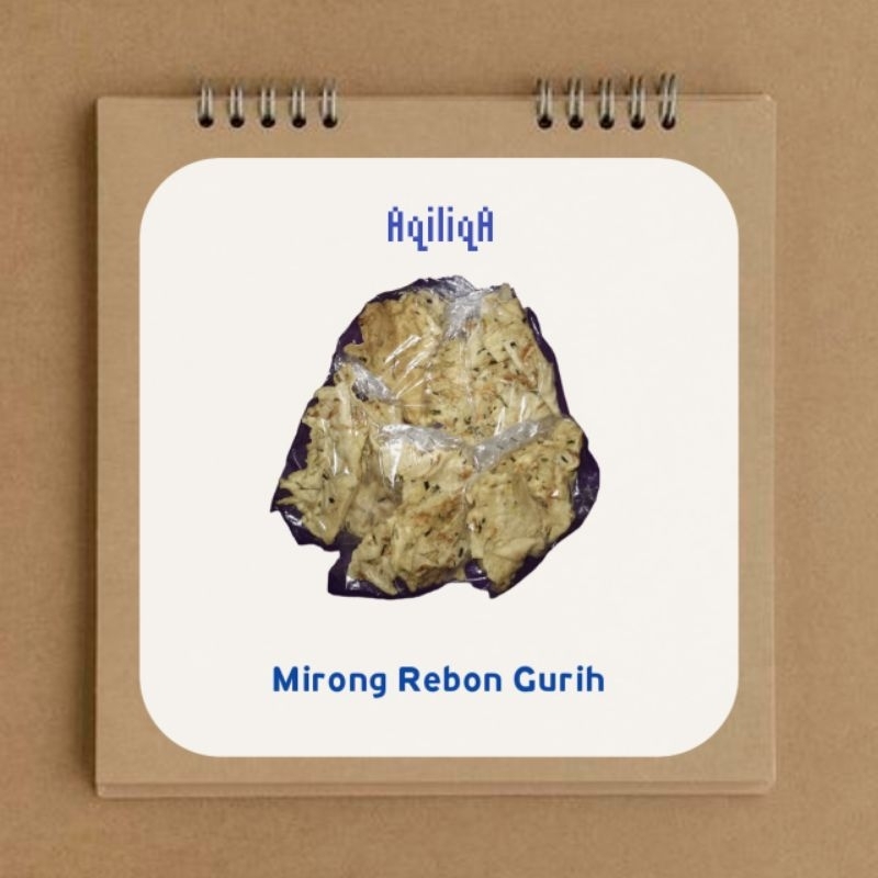 

Rempeyek - Mirong Rebon Gurih