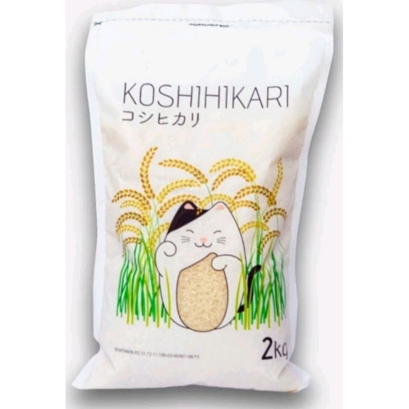 

Beras Japan koshihikari 2 kg