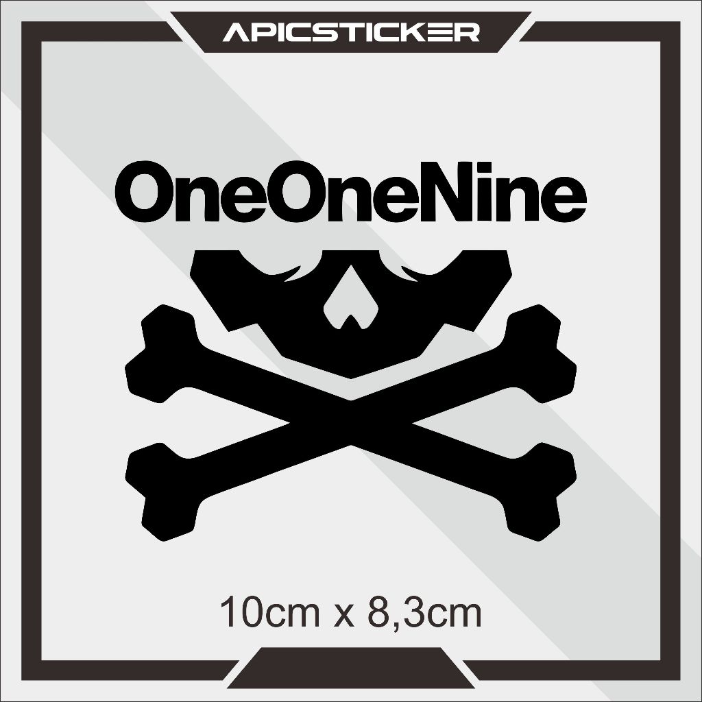 Stiker CUtting OneOneNine