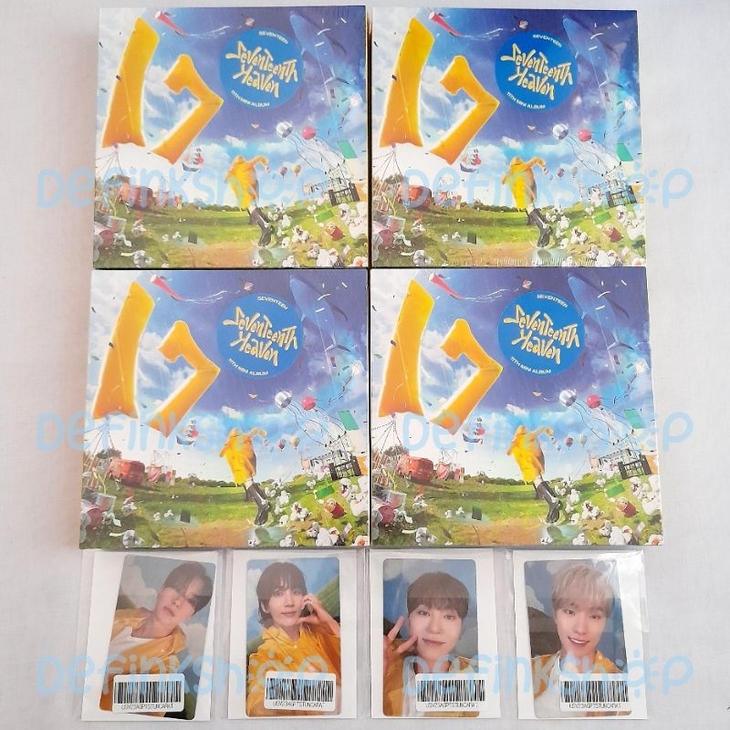 [READY STOCK] 11th Mini Album Seventeen Heaven Regular AM 5:26 PM 2:14 PM 10:23 Carat Carver Weverse