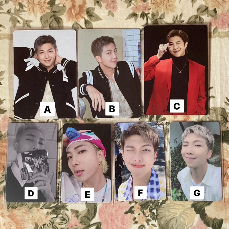 OFFICIAL PHOTOCARD BTS RM NAMJOON
