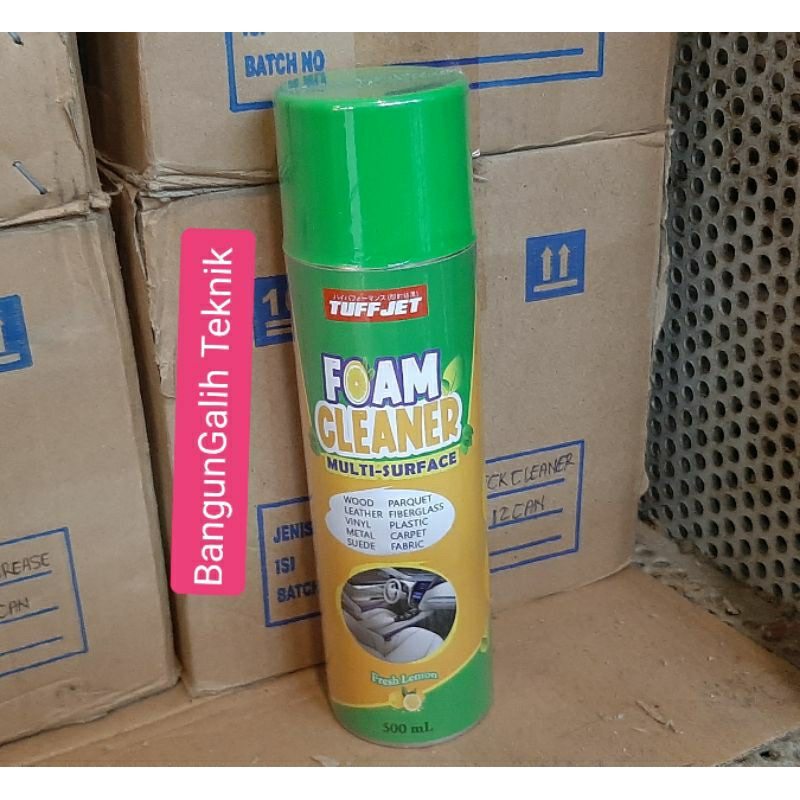 Tuff Jet Foam Cleaner pembersih interior mobil & sofa
