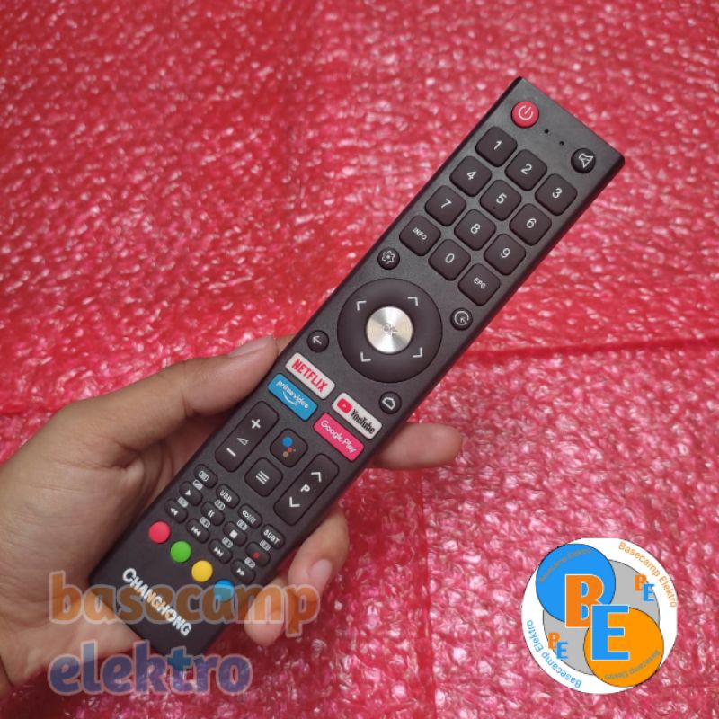 12.12 Brand Remote TV CHANGHONG Android TV 100% Original Support Bluetooth Google Voice Assistant Re
