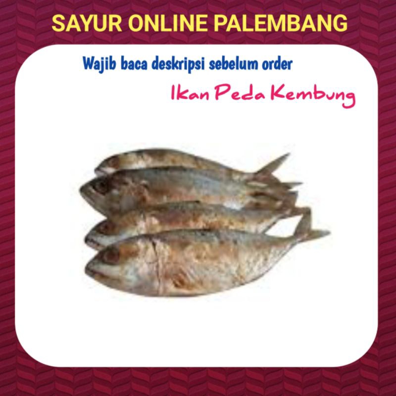 

Ikan Asin Peda Kembung 250gram - Paaar Toko Sayur Sayuran Segar Lauk Online Palembang