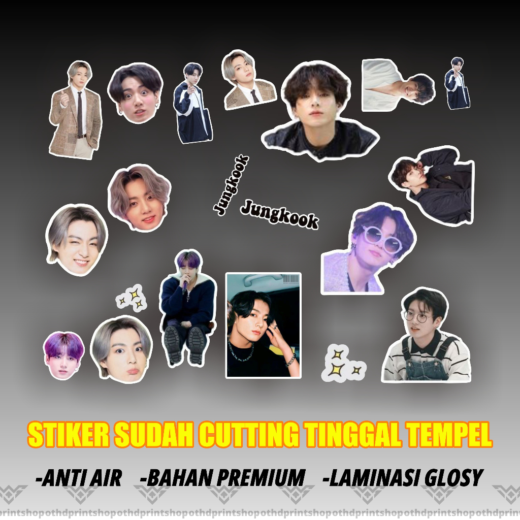 

STIKER BTS STIKER AESTHETIC BTS STIKER CASE HANDPHONE LAPTOP TUMBLR SCRAPBOOK