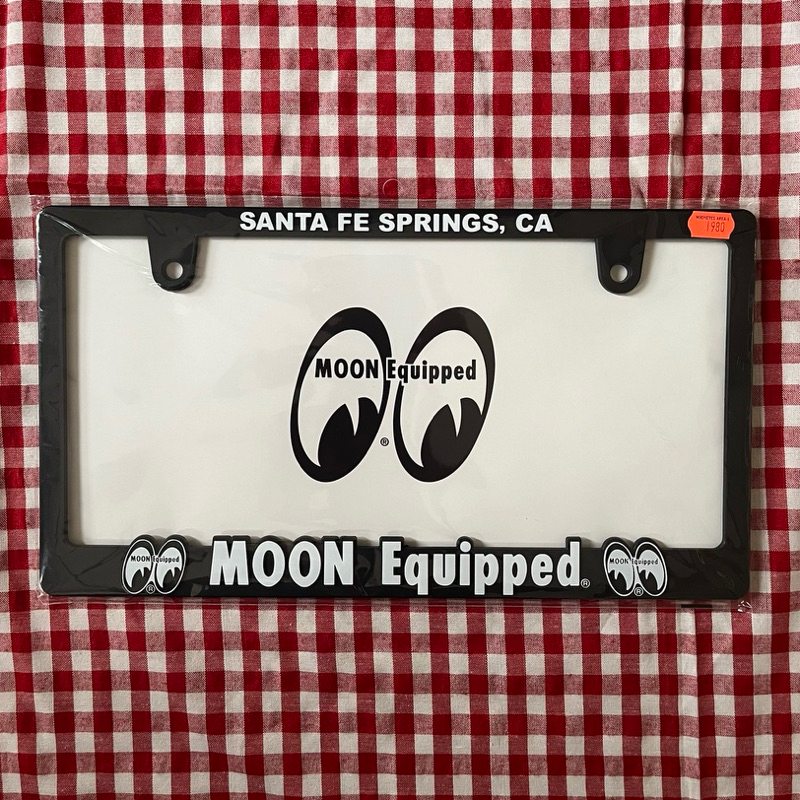 License Frame Plate Mooneyes