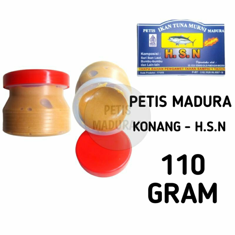 

PETIS MADURA IKAN TUNA ASLI NO CAMPURAN MERK HSN 110 GRAM