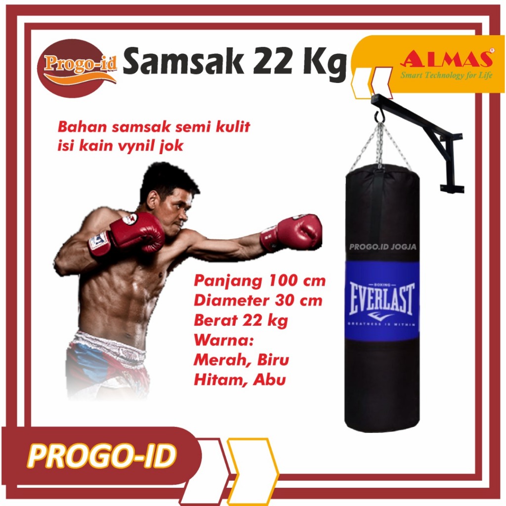 Samsak Sansak Sandsack Tinju Alat Olahraga Tangan Boxing Muaythai