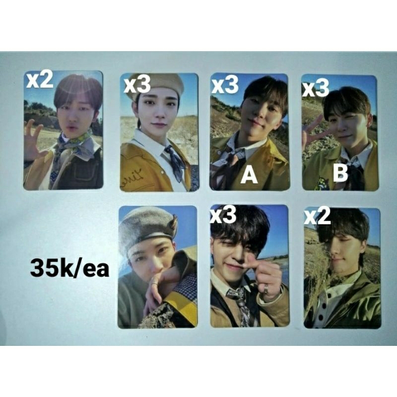 (baca deskripsi) Photocard Album Seventeen Face the sun Path the8 joshua jonghan seungkwan dino