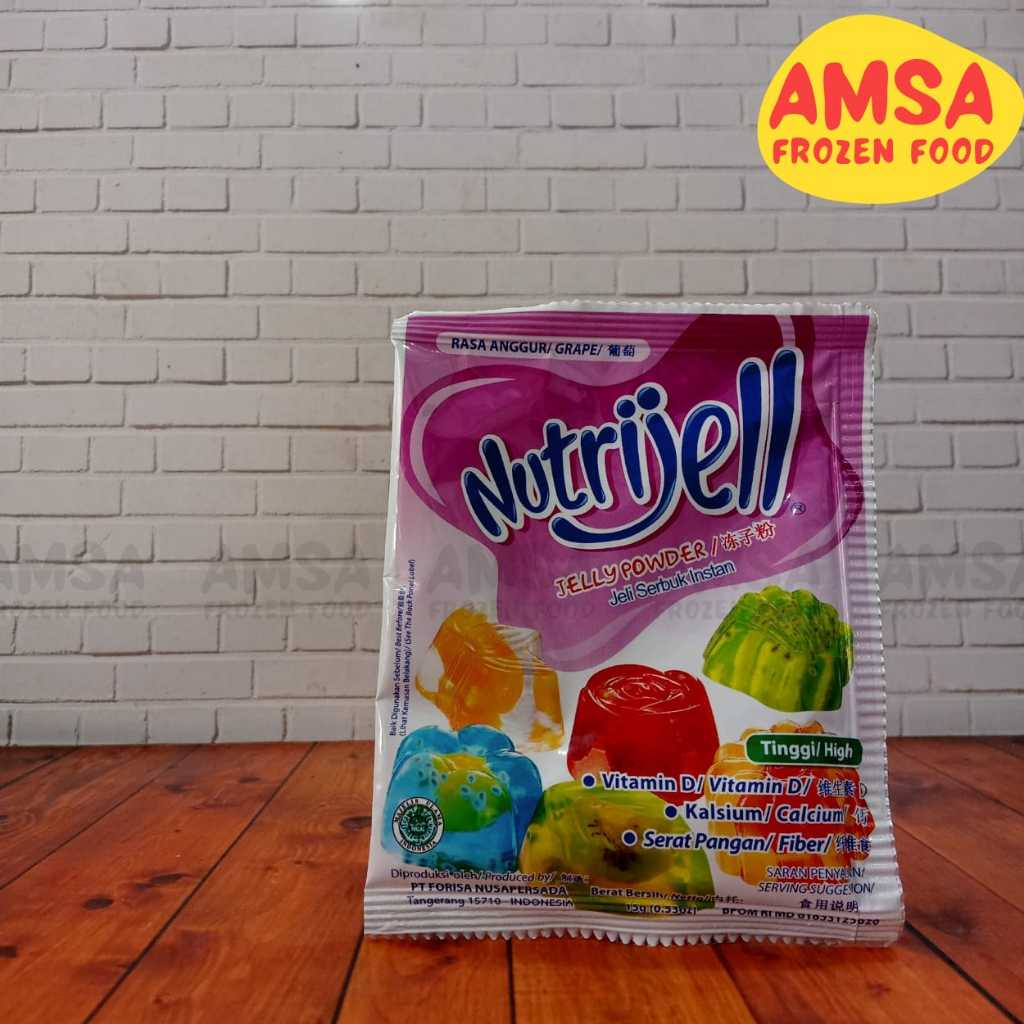 

Nutrijell Jelly Powder Anggur 15 gram