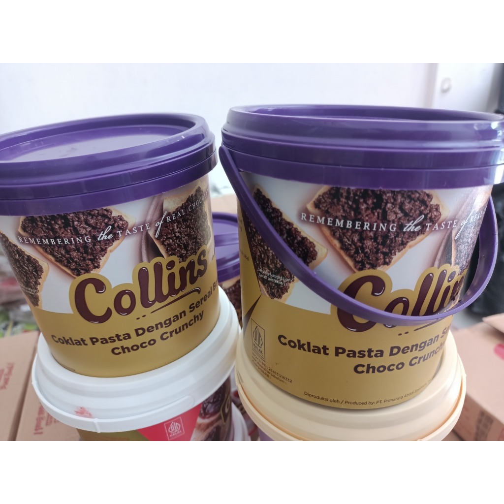 

Topping Coklat Collins CRUNCHY 1kg Free Bubble Wrap