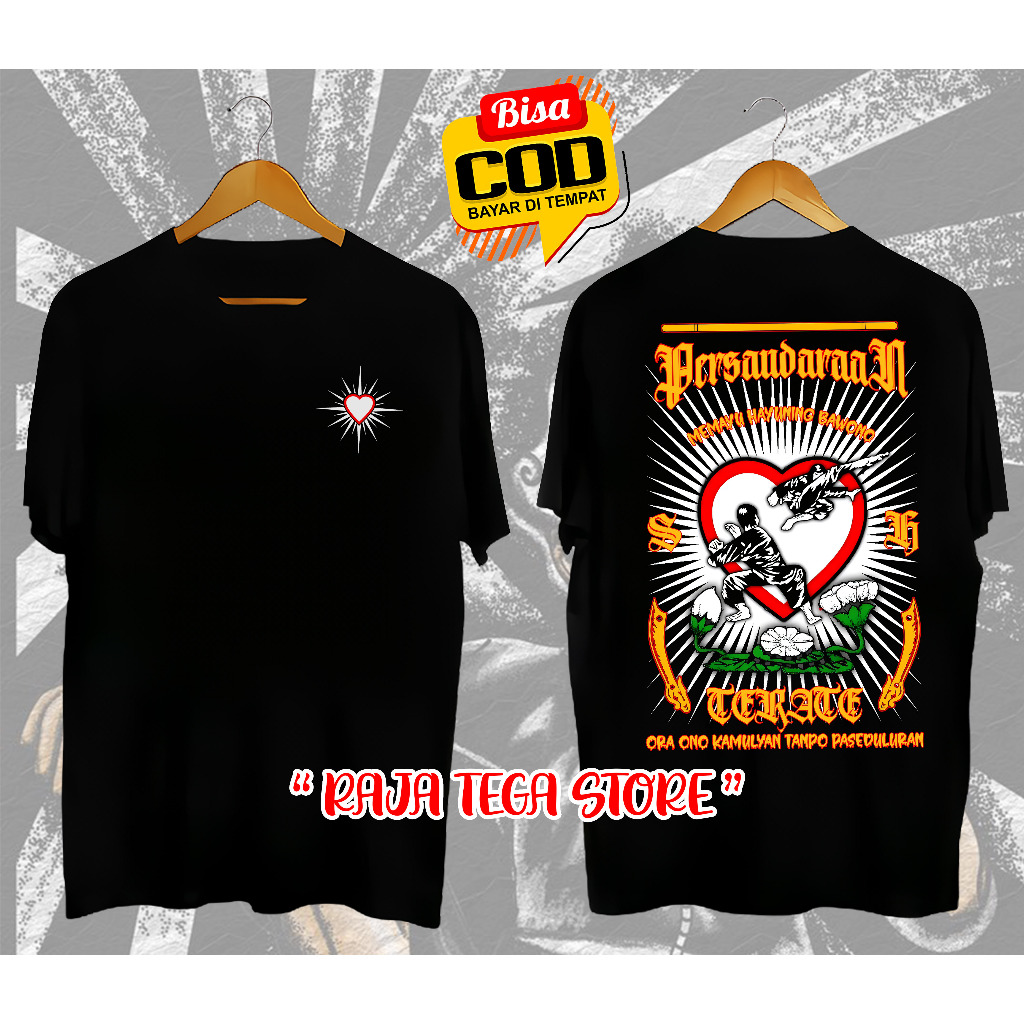 KAOS PSHT 1922 LAWASAN HINDARAN ALES A RAJA TEGA STYLE (KUALITAS DISTRO)