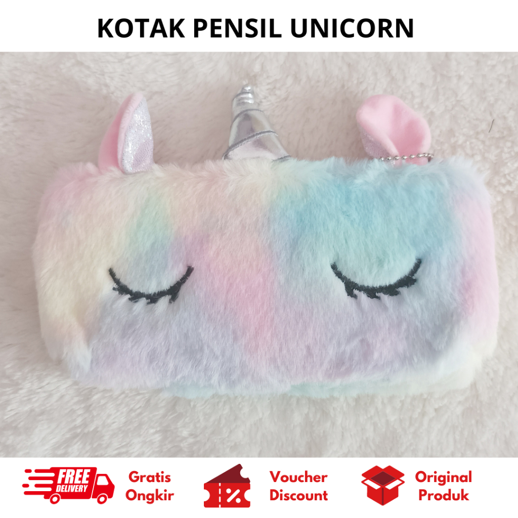 

KOTAK PENSIL KAIN BULU MOTIF UNICORN LUCU LEMBUT KOTAK PENSIL ANAK KOTAK PENSIL LUCU KOTAK PENSIL UNICORN KOTAK PENSIL SEKOLAH KOTAK PENSIL MURAH
