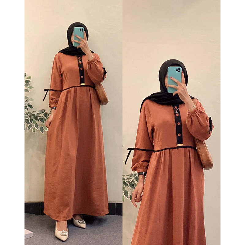 DRESS CRINKLE ZULFA