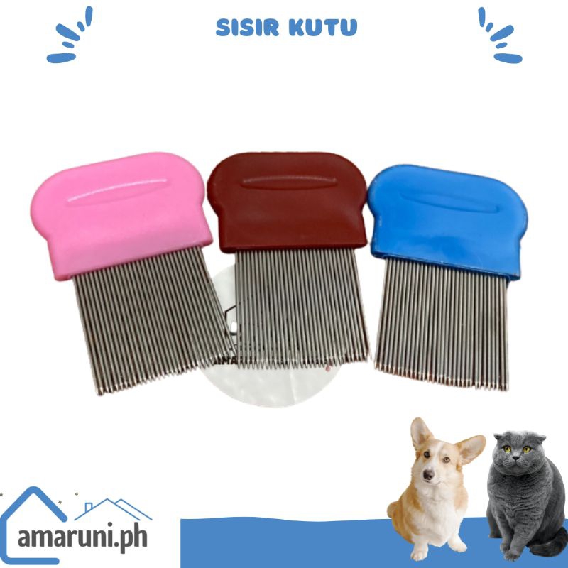 Sisir Kutu Kucing Sisir Kutu Anjing Sisir Kucing Grooming Kucing