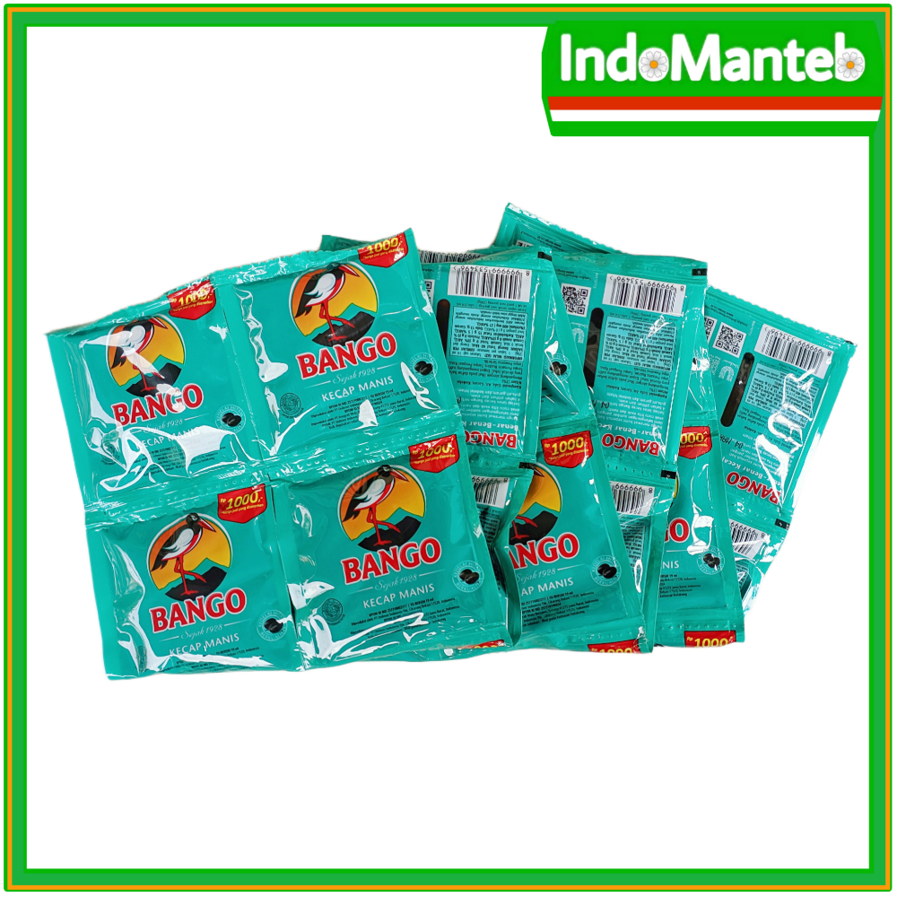 

BANGO Kecap Manis 1000 Seribu 1 Renceng isi 24 Sachet