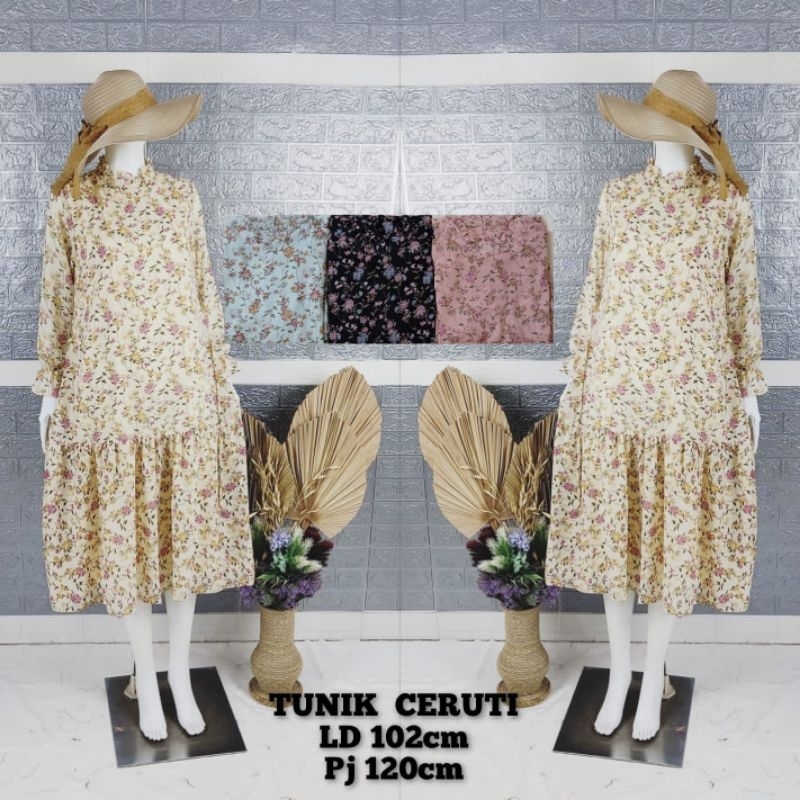 Gamis Ceruti Motif Premium