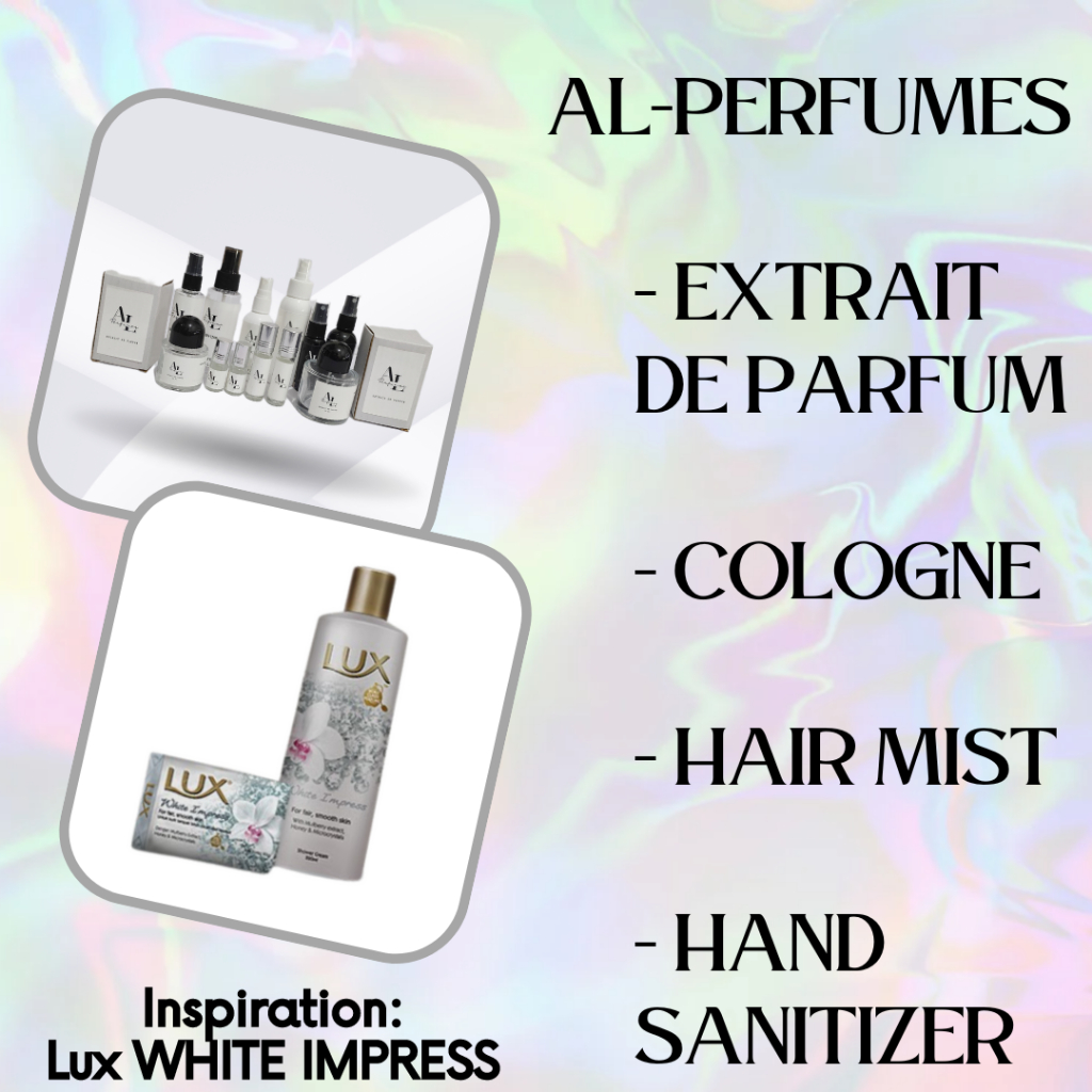 AL-PERFUMES Parfum, Cologne Spray INSPIRED BY Sabun Mandi/Sabun Batang/Sabun Cair/Body Wash Lux WHIT