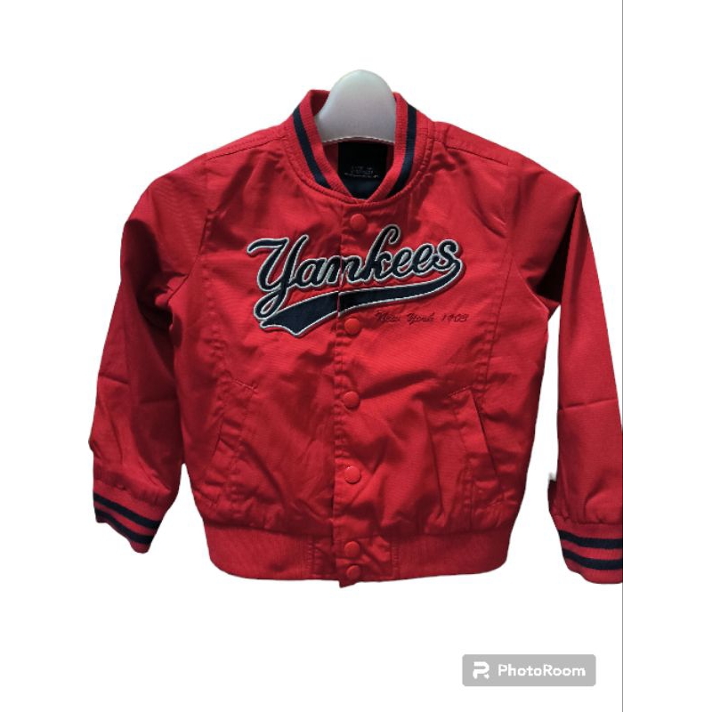 JAKET VARSITY MLB ANAK PRELOVED