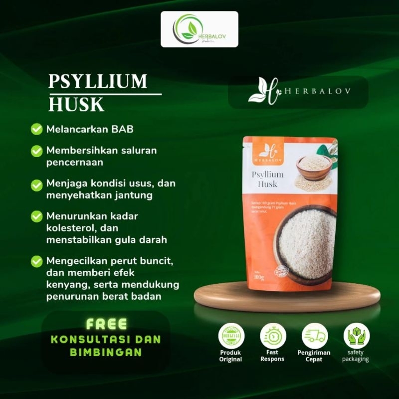 

Psyllium Husk Herbalov