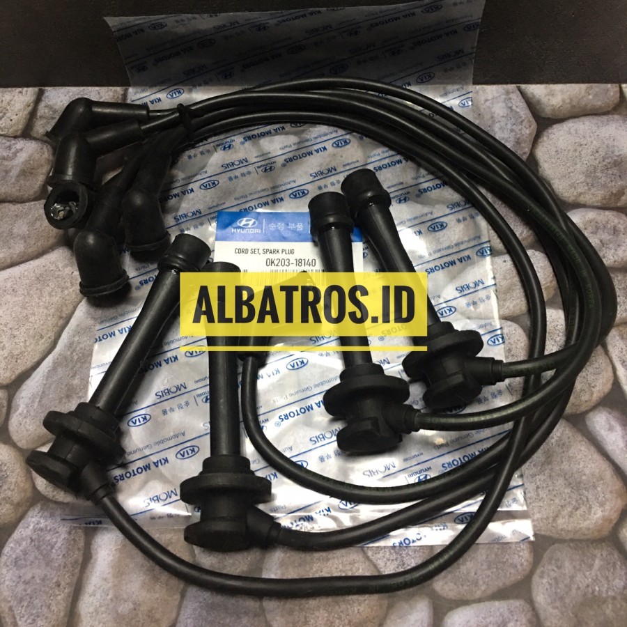 SOHC KABEL BUSI HYUNDAI KIA TIMOR SOHC CORD SET HYUNDAI TIMOR SOHC