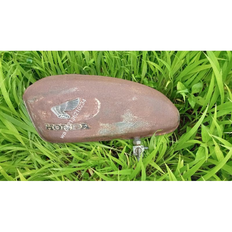 tangki tengki gastank honda cb100 cb k2 cb gelatik cb astuti tahun 73 ori original