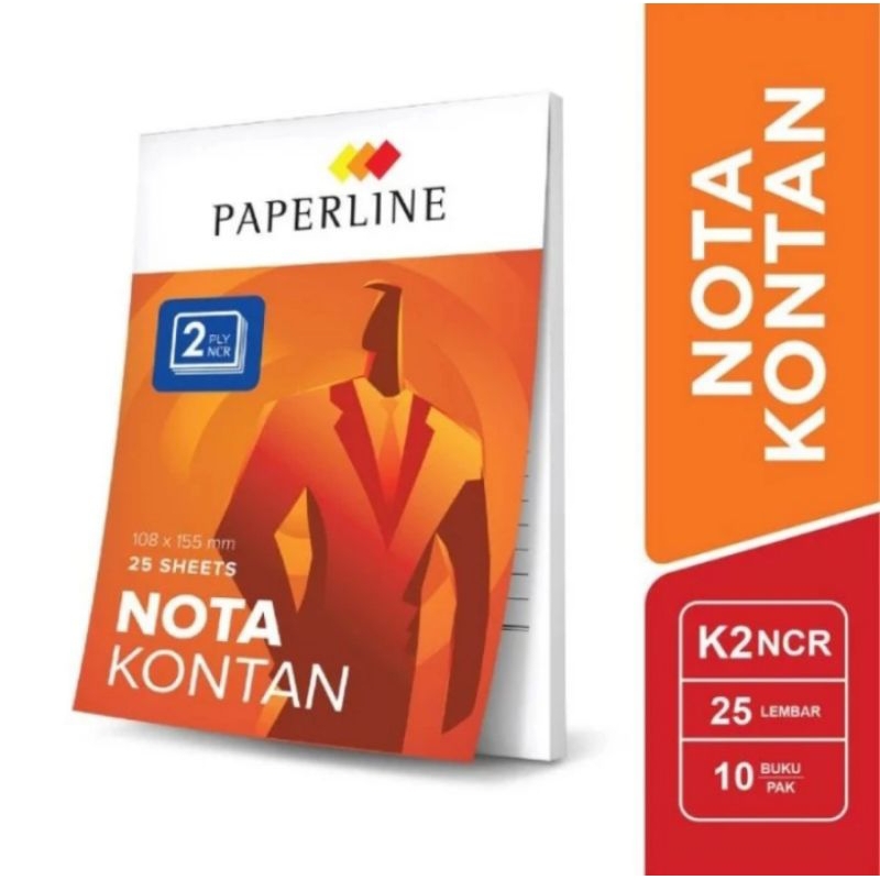 

Nota Kontan K2 NCR Paperline Kecil 2 Ply (10 Pcs)