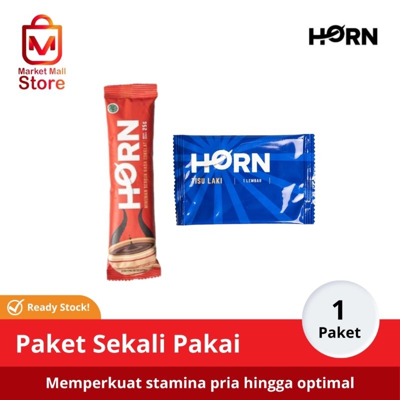 

HORN By Dr Boyke Paket Sekali Pakai Cokelat Horn 1 Sachet & Tisu Laki 1 Sachet