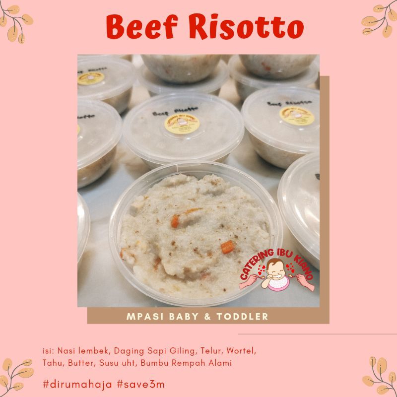 

BB booster Beef Risotto Mpasi Baby Frozen