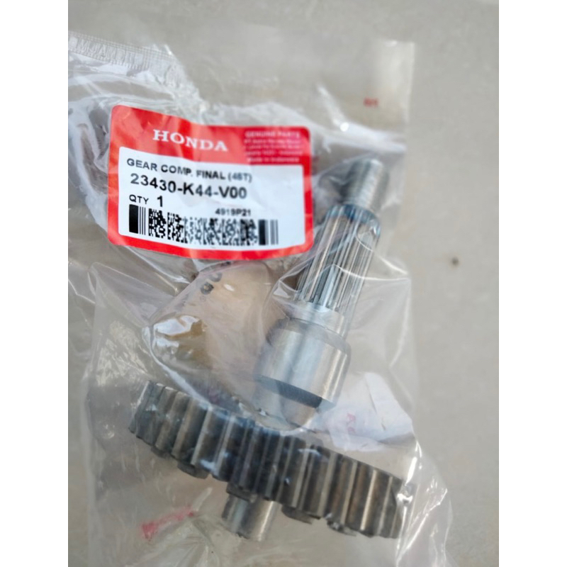 GEAR COMP FINAL AS RODA BELAKANG BEAT ESP SCOOPY VARIO 110 LED ESP BEAT STREET BEAT POP BEAT ECO 201