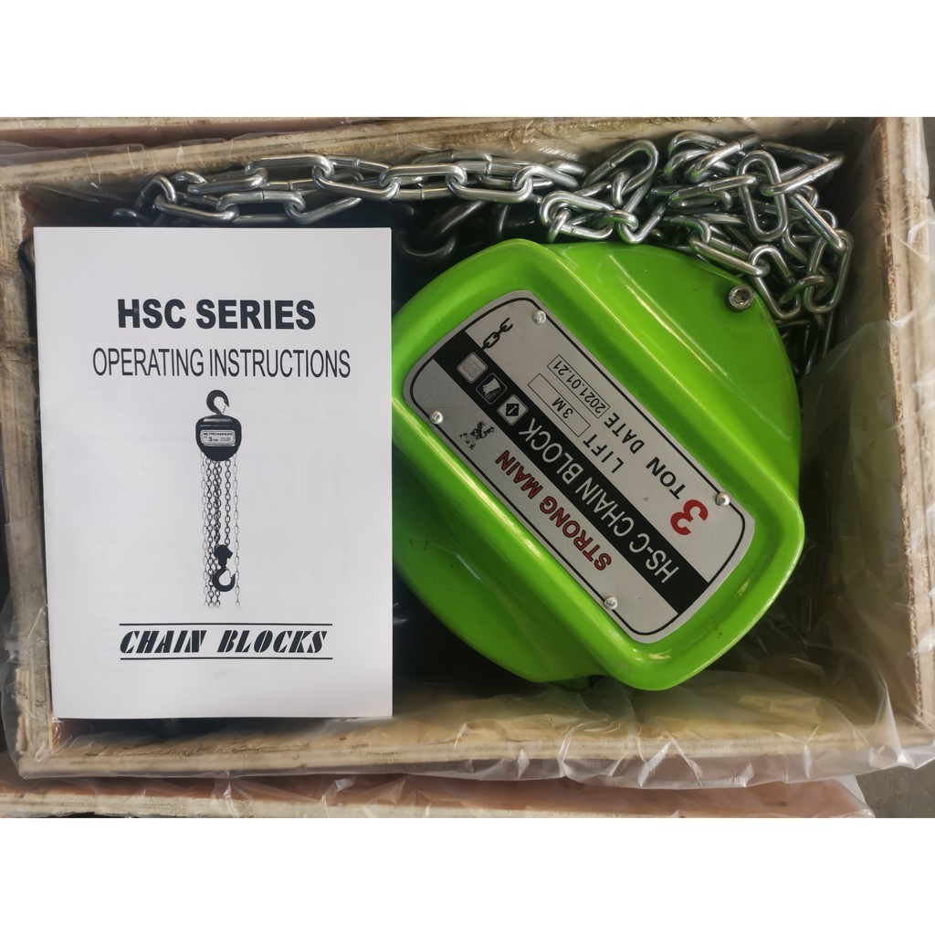 chain block 3 ton 3 meter
