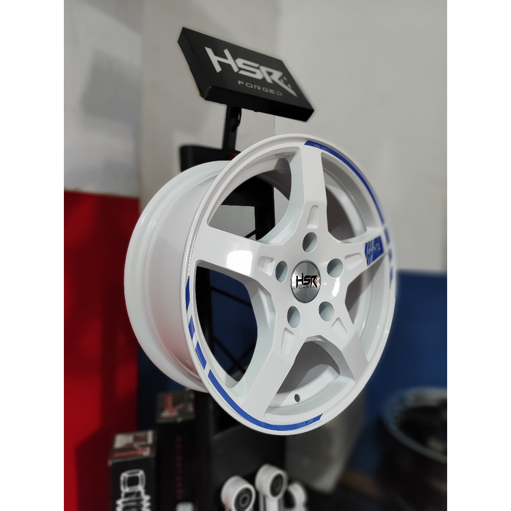 VELG MOBIL R15 BINTANG LUBANG 5X114,3 NEW, HSR PENTE
