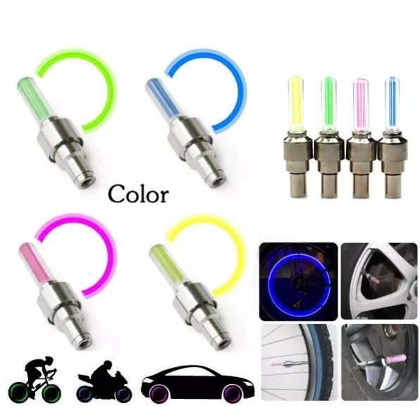 Ralali - 1 Biji Tutup Pentill LED Ban Mobil Motor Sepeda ( Bukan Sepasang )