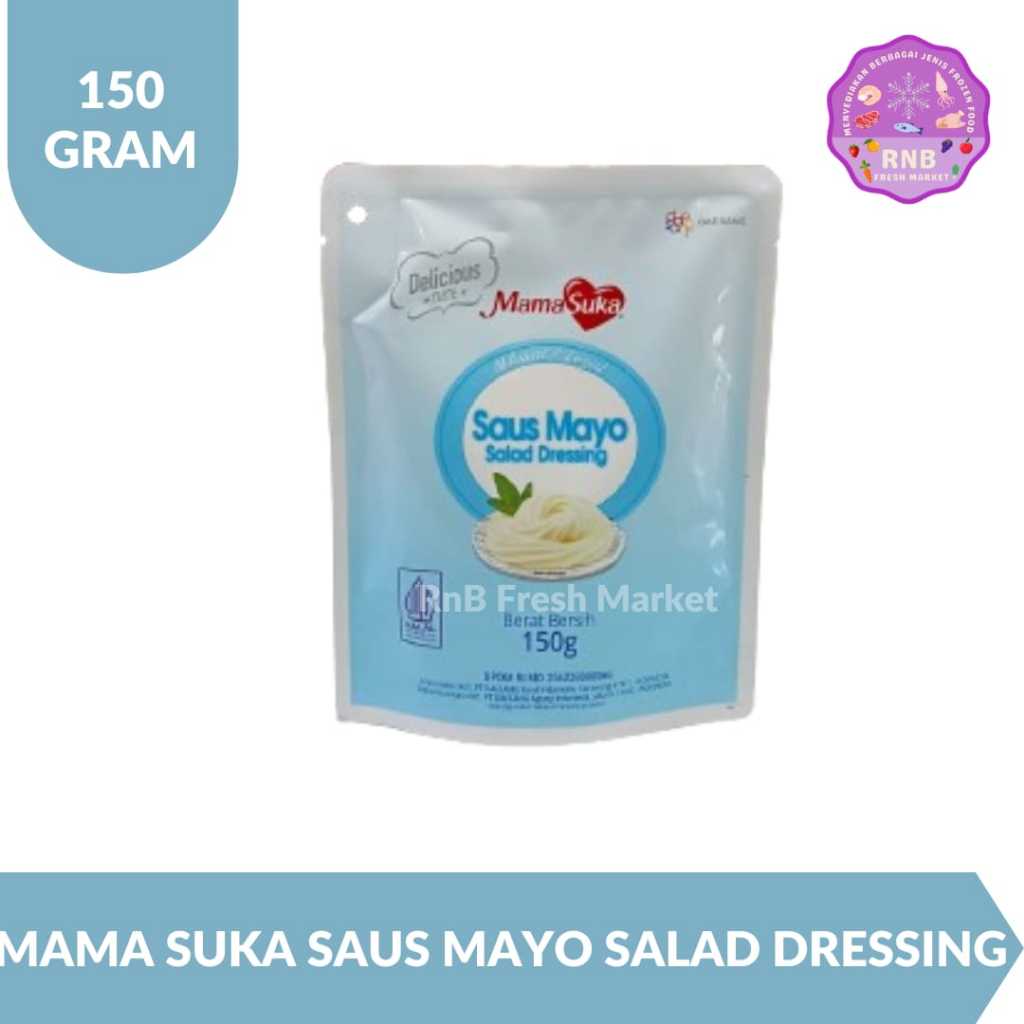 

Mama Suka Saus Mayo Salad Dressing Netto 150 Gram