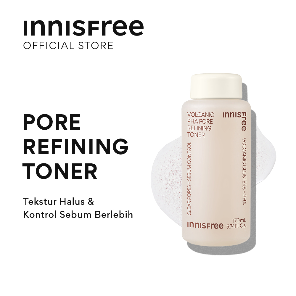 Innisfree Volcanic PHA Pore Refining Toner 170ml - Toner untuk Kulit Berminyak