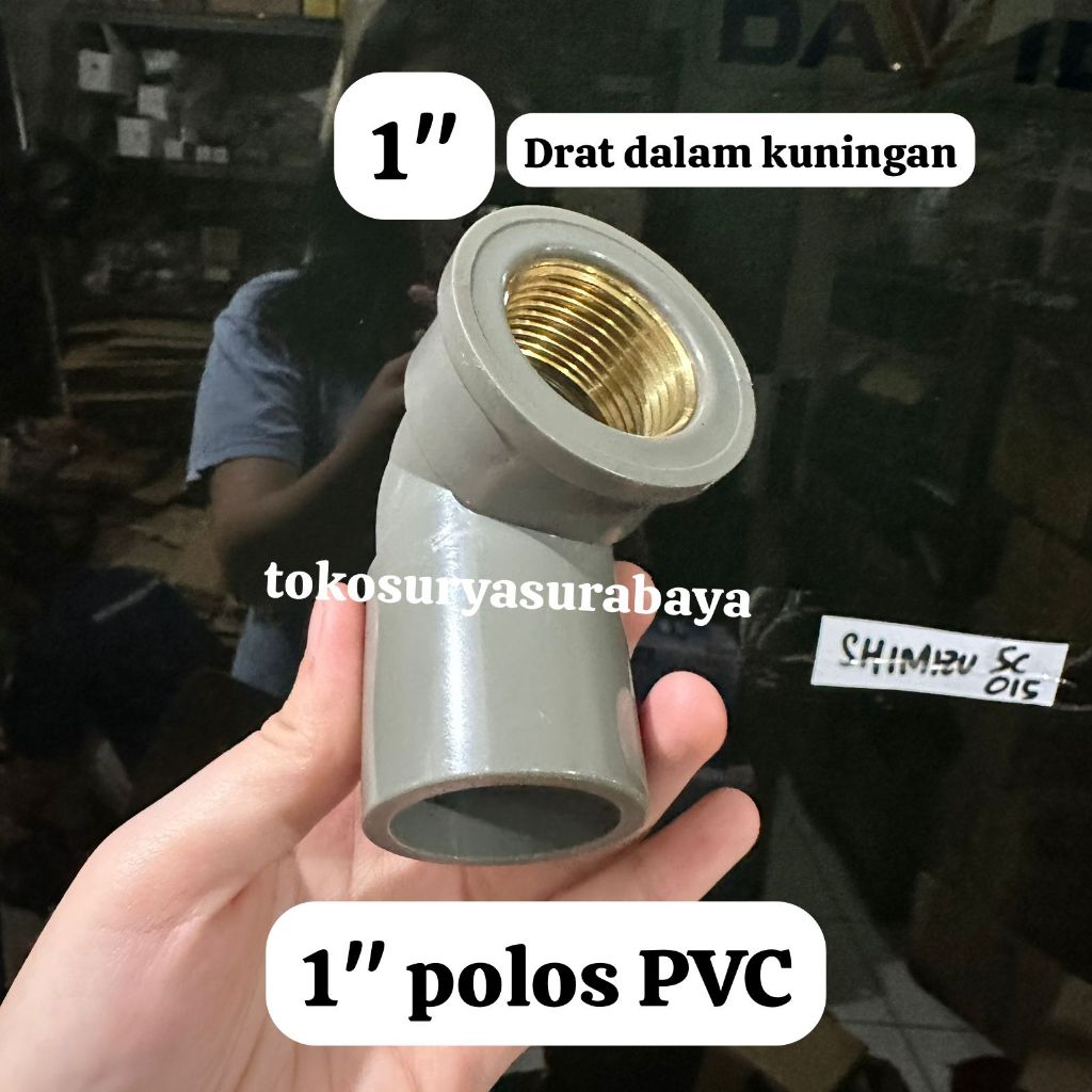 Keni drat dalam Kuningan 1" Keni drat dalam 1" Keni Kuningan 1" Keni Pelampung 1"