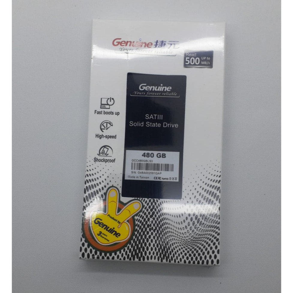 SSD GENUINE 480GB 2.5