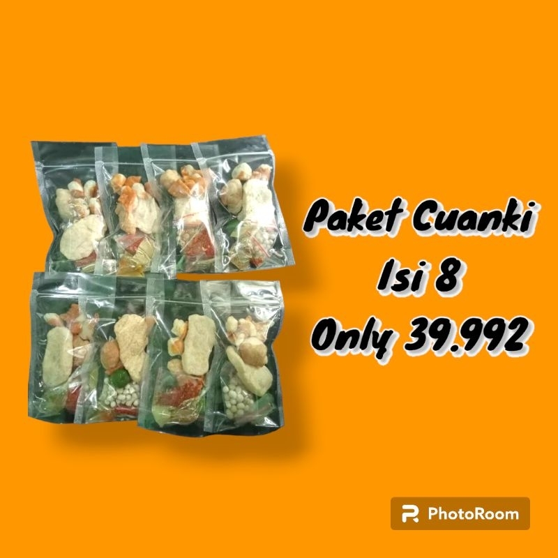 

Paket cuanki isi 8