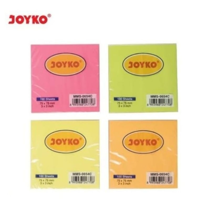 

MEMO STICK MMS-0654 C JOYKO 75 X 75 100 SHEETS