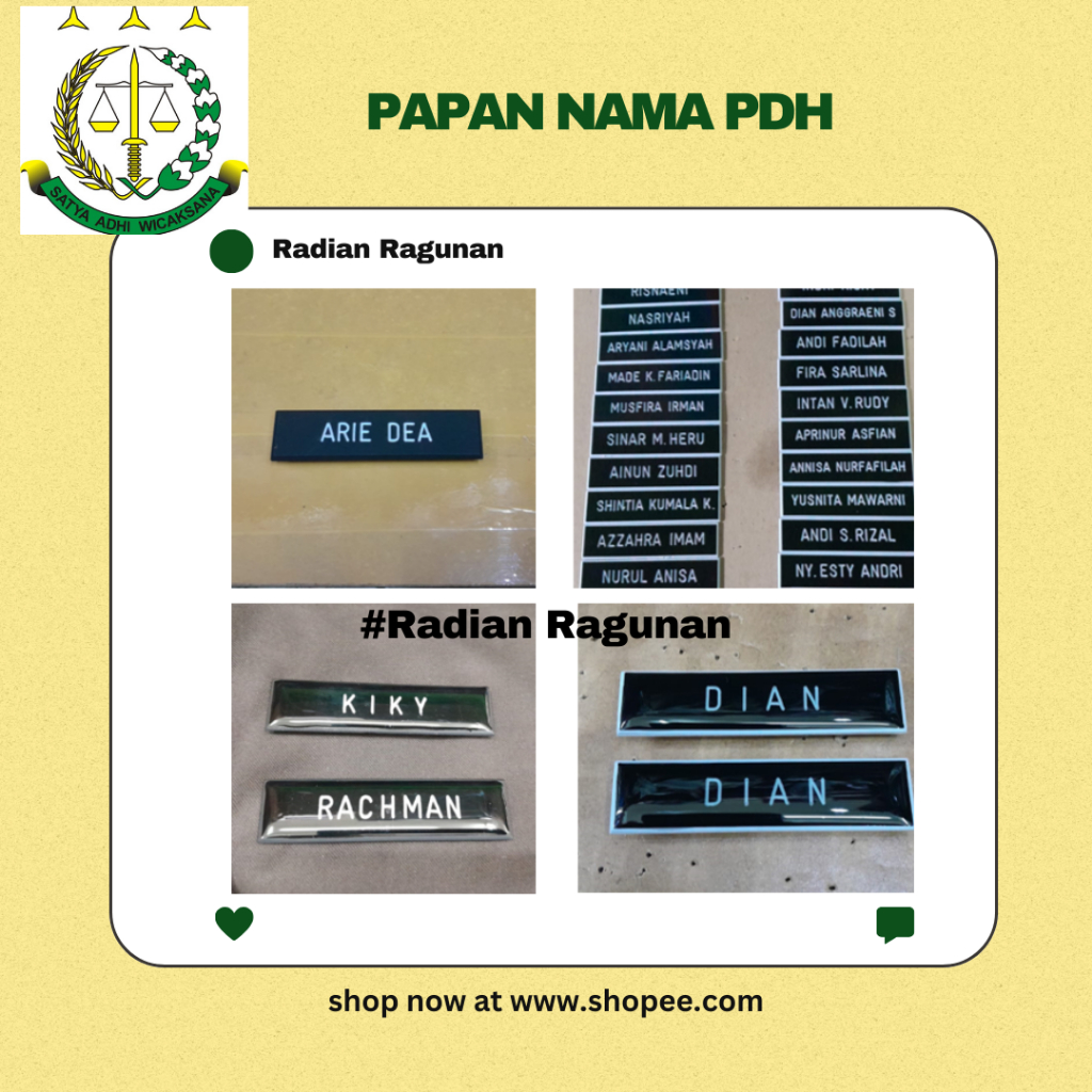 

PAPAN NAMA PDH | KEJAKSAAN RI