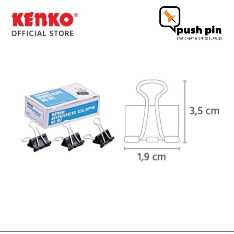 

KENKO BINDER CLIP / KLIP BINDER No.107