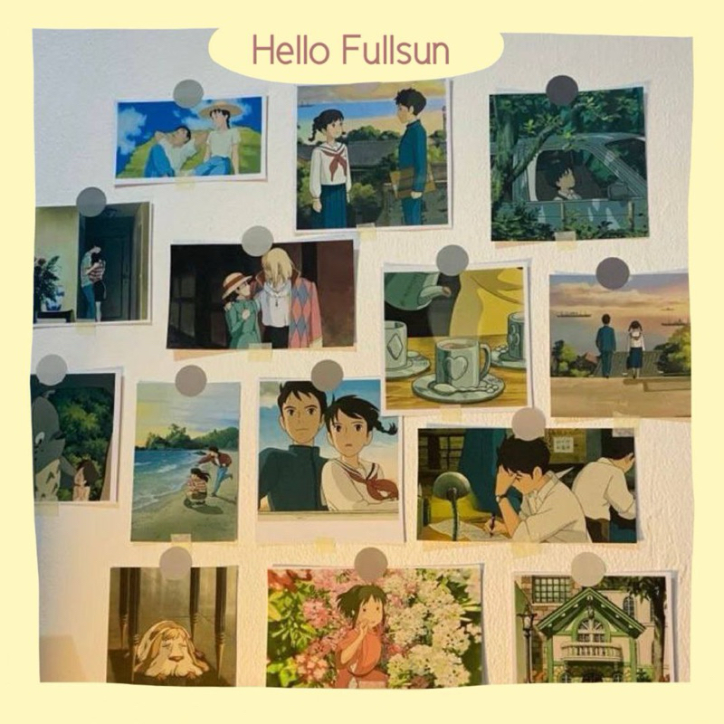 Postcard Ghibli Studio Ponyo Series